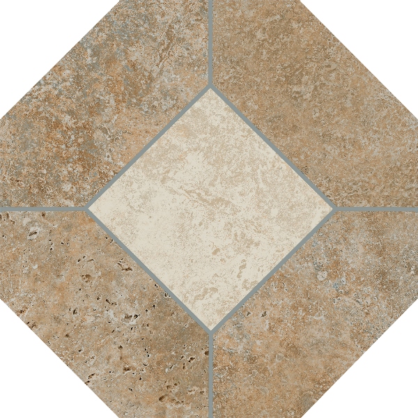 Керамический гранит Брюссель SG244400N бежевый темный матовый