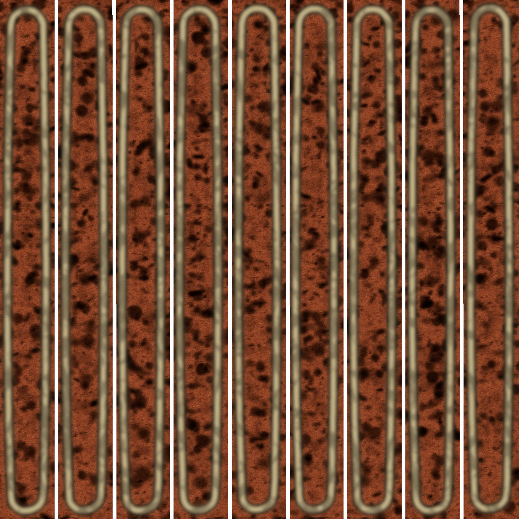 Керамический декор Kerama Marazzi Декор чипсет Далия оранжевый глянцевый 20x20