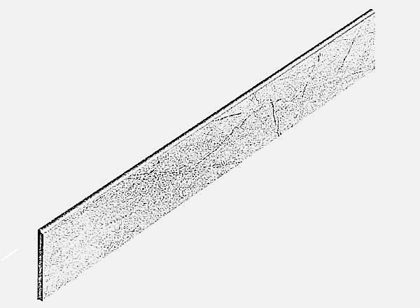 Керамический плинтус Fiamma все цвета 7.2х60