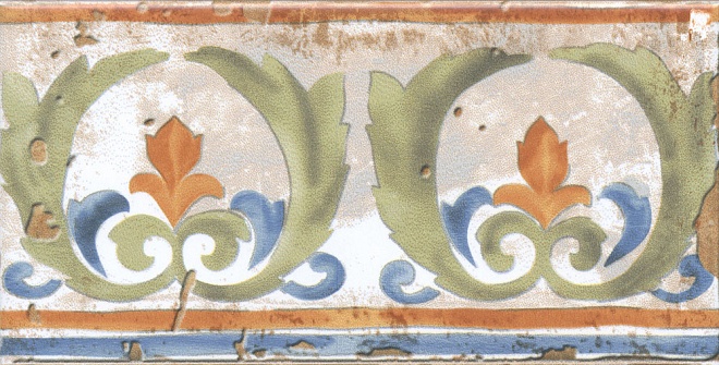 Керамический бордюр Виченца HGD/A153/17000 Майолика