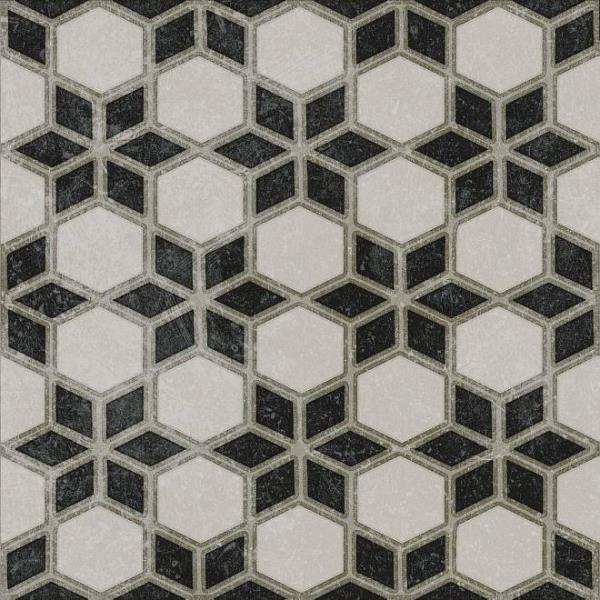 Керамический декор Фреджио 4 VT/A297/SG1544N черно-белый