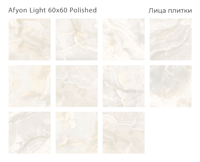 Керамический гранит Afyon Light Polished 60x60