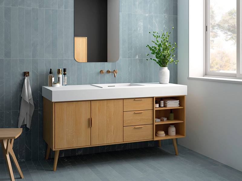 Керамогранит 32051 MARMORIS Blue 7,5x60 см 32051 в Уфе — купить с доставкой | Nova