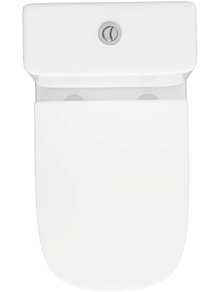 Унитаз напольный, безободковый, система смыва торнадо, Aquatek Optima Plus Square 620x355x790 в Уфе — купить с доставкой | Nova