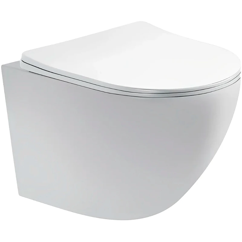 SET AQUATEK ЕВРОПА T-KKI1 (рама AQUATEK Standard INS-0000012(без клавиши)+крепеж KKI-0000001+унитаз ЕВРОПА AQ1900T-00 с тонким сиденьем soft-close в Уфе — купить с доставкой | Nova