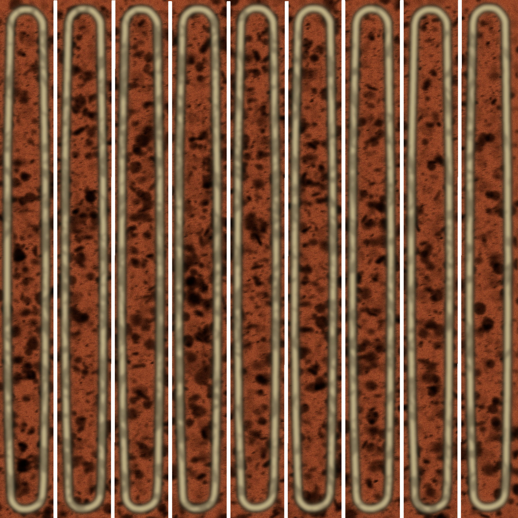 Керамический декор Kerama Marazzi Декор чипсет Далия оранжевый глянцевый 20x20