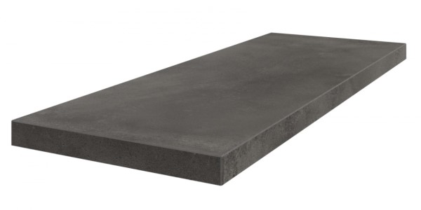 Керамическая ступень Линате Браун угловая правая