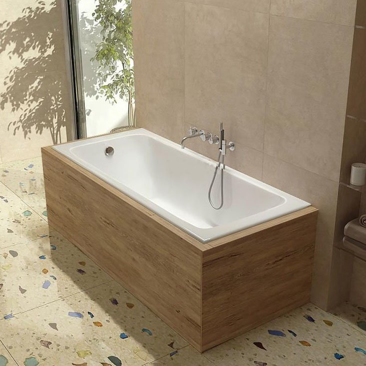 Wotte Line 1500х700х392 ванна чугунная (БП-э00д1465) в Уфе — купить с доставкой | Nova