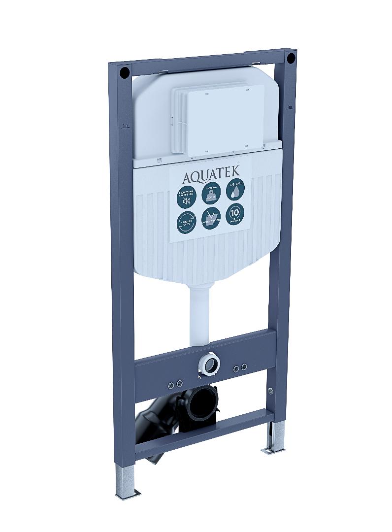 Aquatek Duos 50 Монтаж рама для подв унитаза 1130*530*100+звукоизоляционная прокладка в Уфе — купить с доставкой | Nova