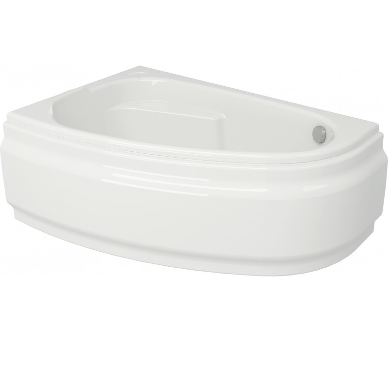 Акриловая асимметричная ванна JOANNA 150 левая