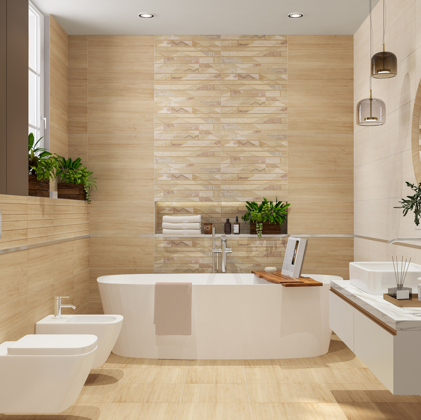 Керамическая плитка Azori Rustic напольная 42x42