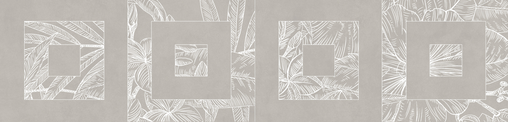 Керамический бордюр Kerama Marazzi Таделакт серый матовый обрезной 60x14.5x0.9