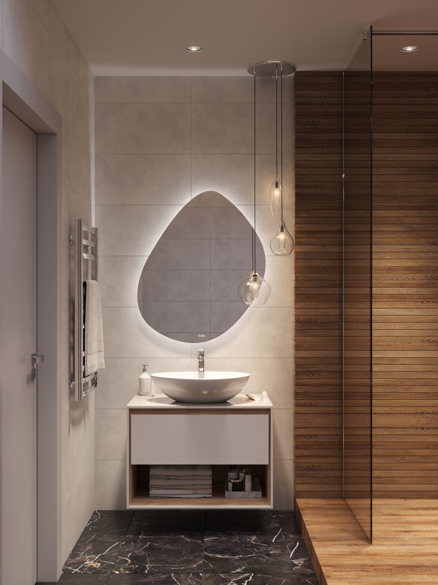 Зеркало ECLIPSE smart 76x90