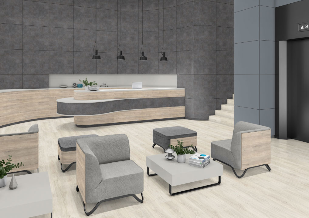 Ламинат Egger Pro Classic 1033 4V EPL153 Дуб Азгил белый 1292x193x10