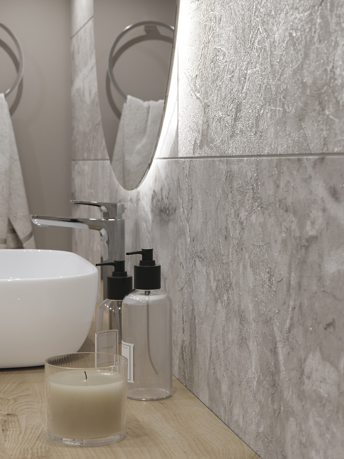 Керамический гранит Cersanit Wonderstone 16527 серый 29,7х59,8