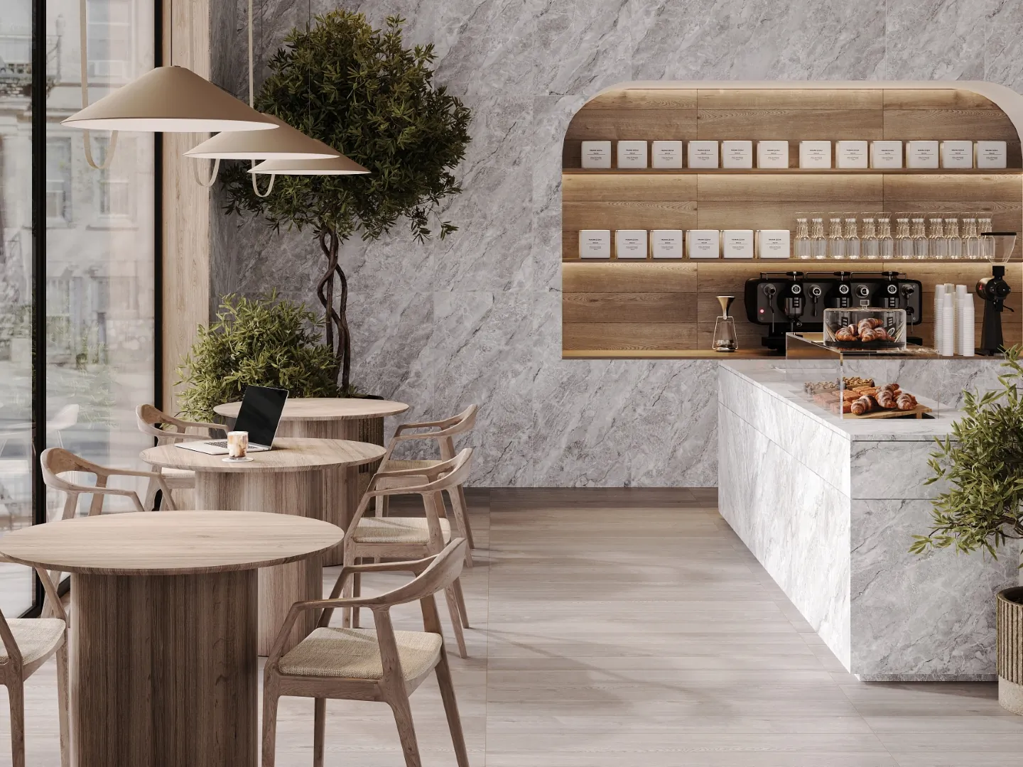 Керамический гранит Estima Marble Onlygres MOG 203 Grey полированный 60х120