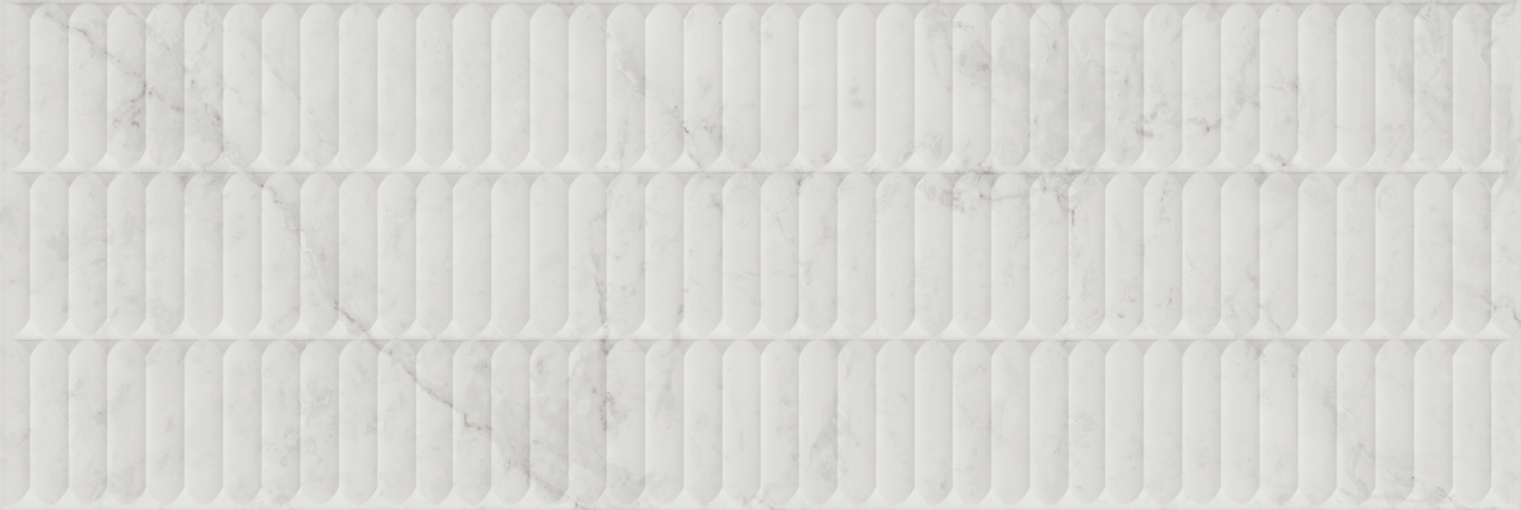 Керамическая плитка Kerama Marazzi Тубкаль белая глянцевая структура обрезная 30x89.5x1.05