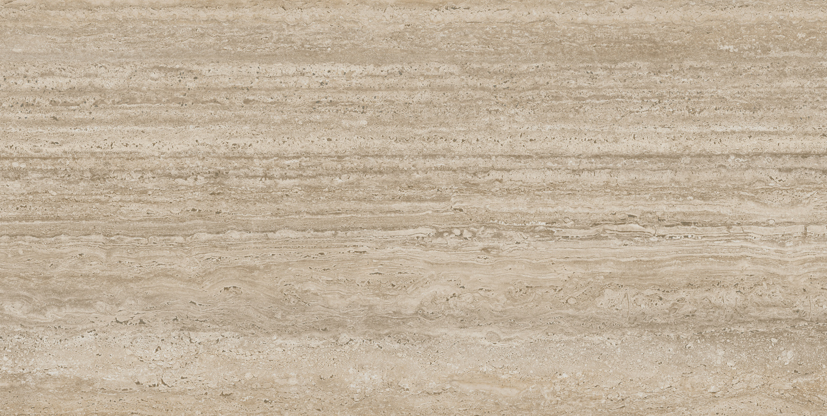Керамический гранит Kerama Marazzi Про Травертин бежевый матовый обрезной 60x119,5x0,9