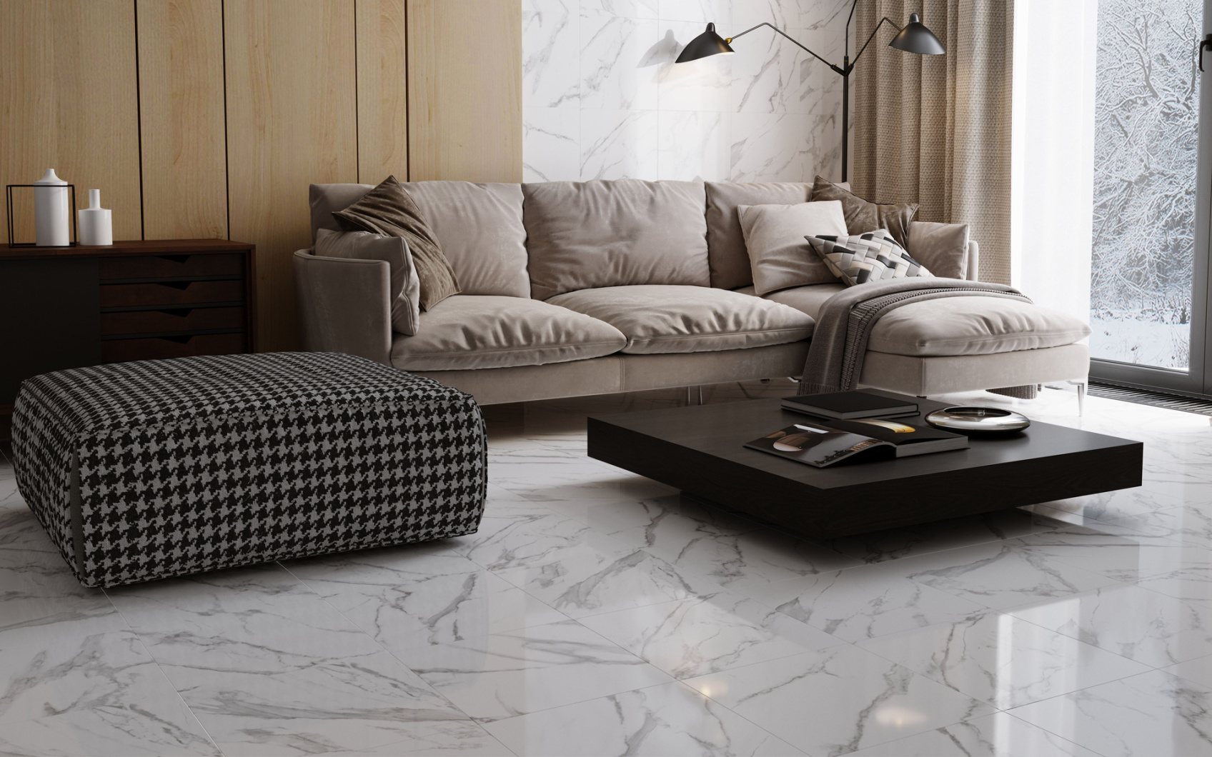 Керамическая плитка Axima Виченца напольная 40x40