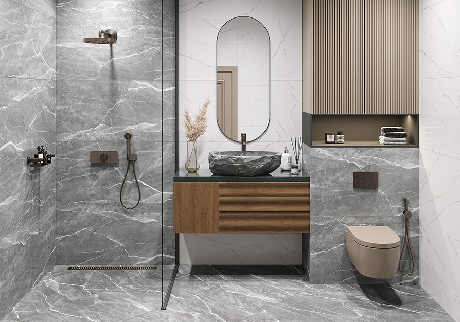 Керамический гранит Imperial Grey полированный 60х60 6060IME18P