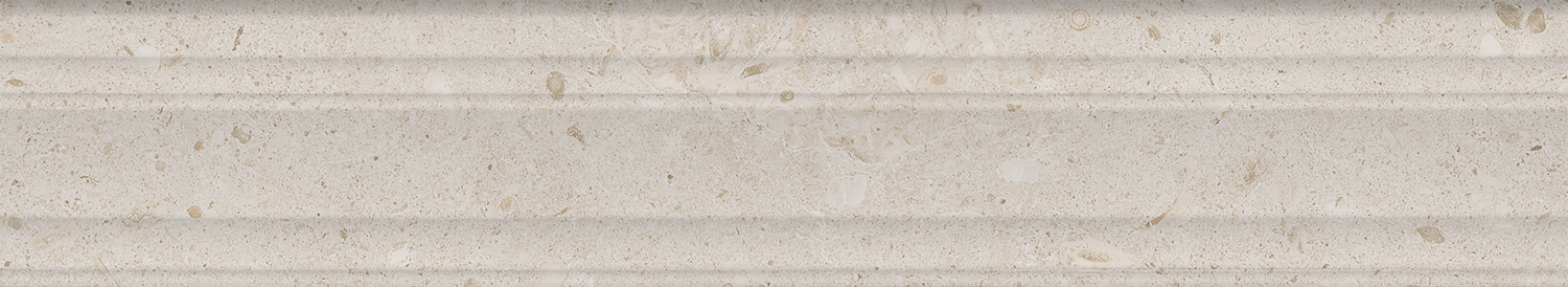 Керамический бордюр Kerama Marazzi Риккарди BLF011R бежевый матовый структура обрезной 40x7,3