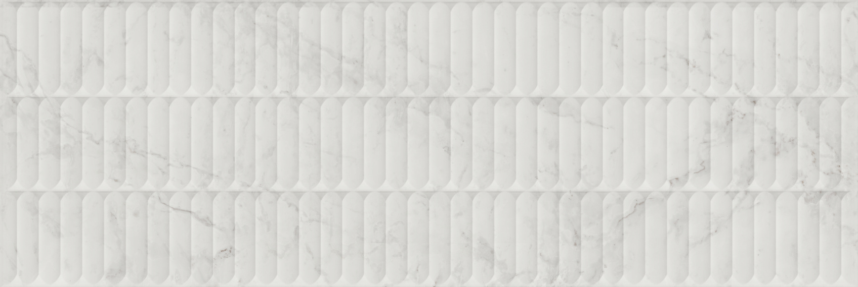 Керамическая плитка Kerama Marazzi Тубкаль белая глянцевая структура обрезная 30x89.5x1.05