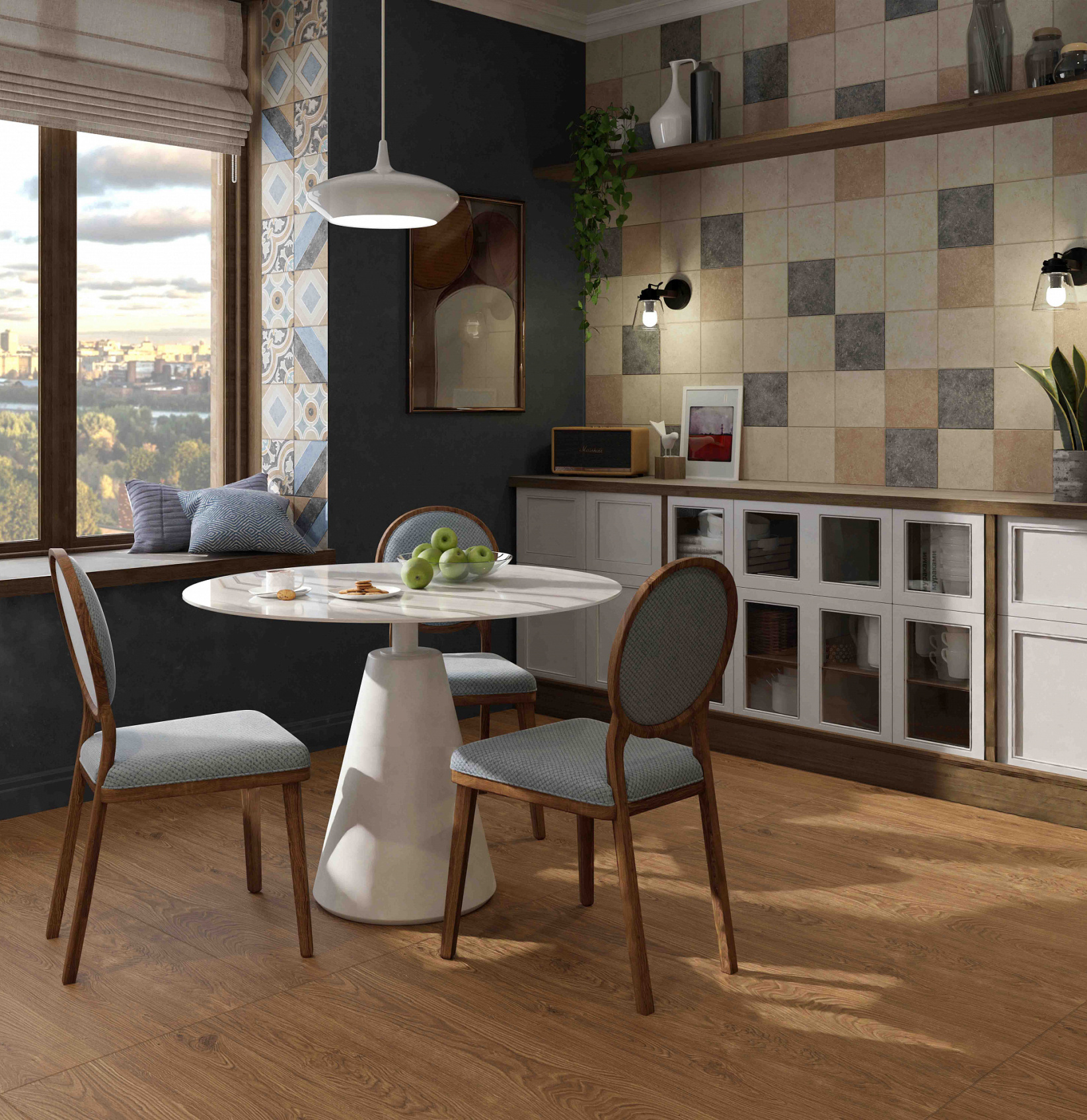 Керамическая плитка Axima Неаполитана бежевая 20x20