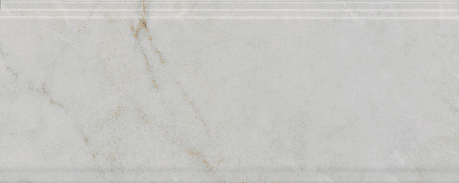 Керамический бордюр Kerama Marazzi Серенада BDA025R белый глянцевый обрезной 30x12