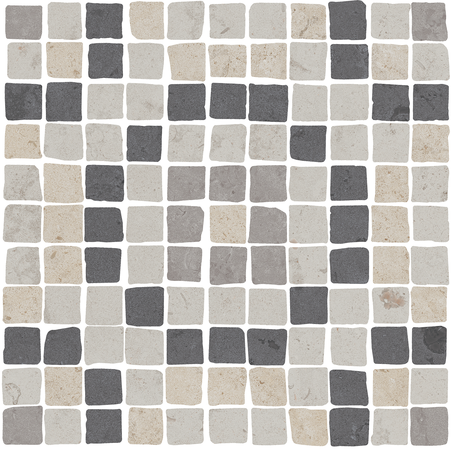 Керамогранитная мозаика Kerama Marazzi Про Лаймстоун Спакко MBS007 1 матовый  20х20