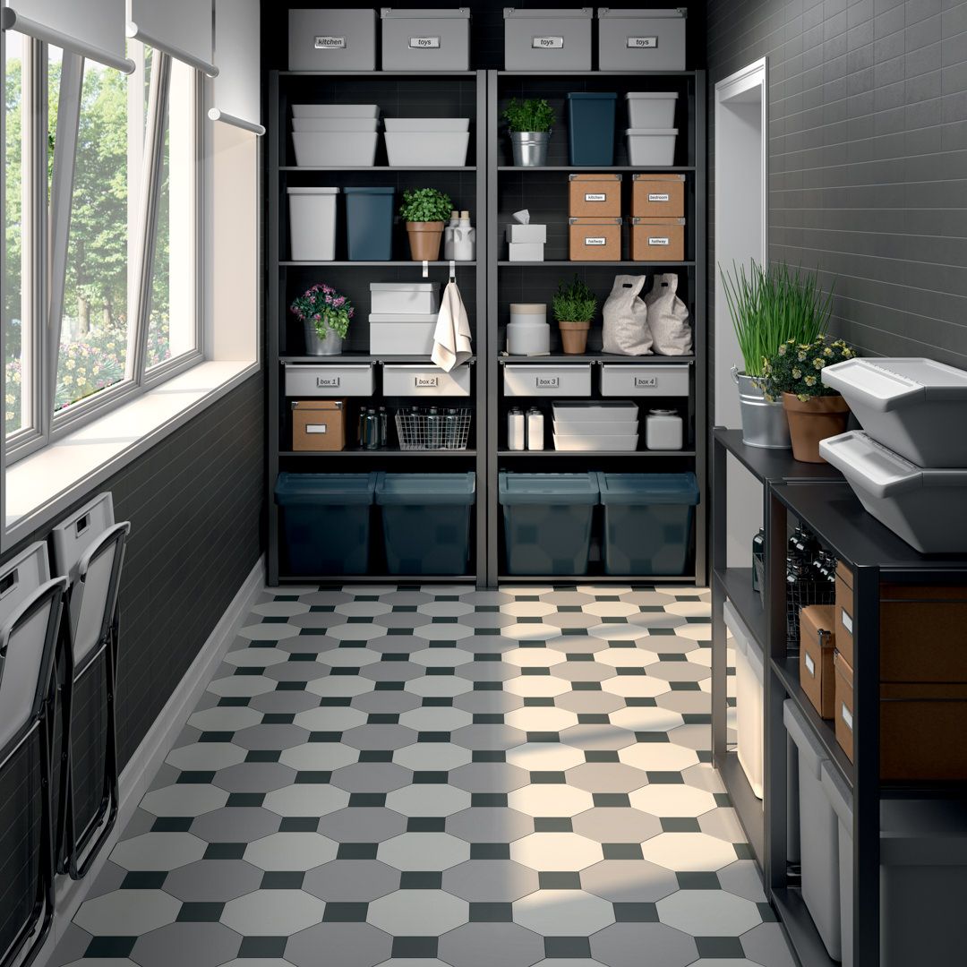 Керамический гранит Kerama Marazzi Агуста SG245000N белый натуральный 24х24 в Уфе — купить с доставкой | Nova