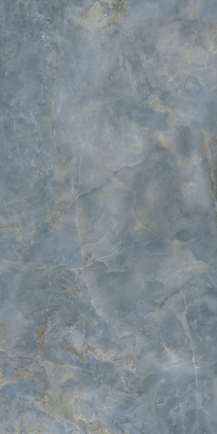 Керамический гранит Kerama Marazzi Ониче SG597622R голубой лаппатированный 119,5х238,5