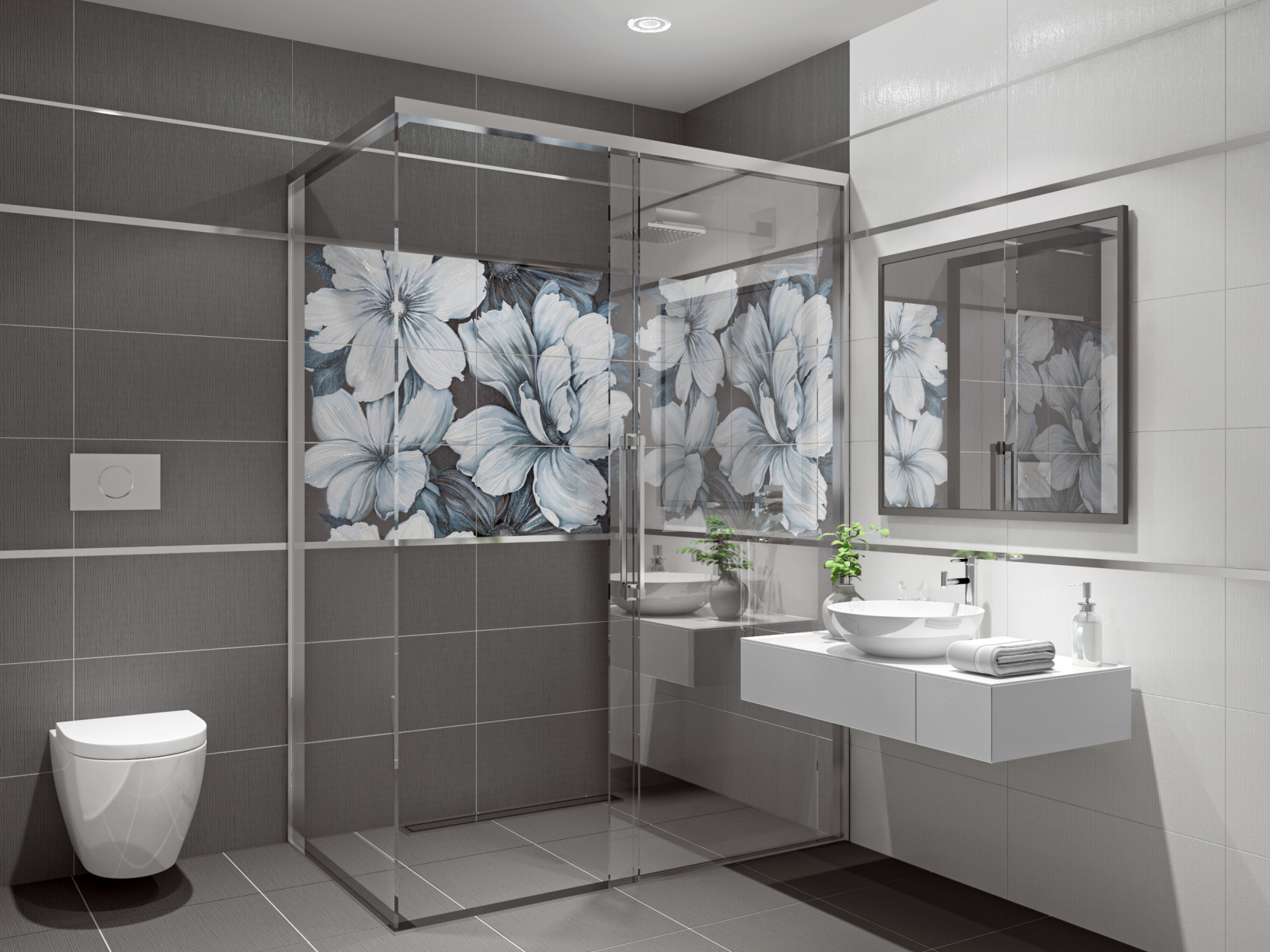 Керамическая плитка Azori Devore Gris 31,5x63,0