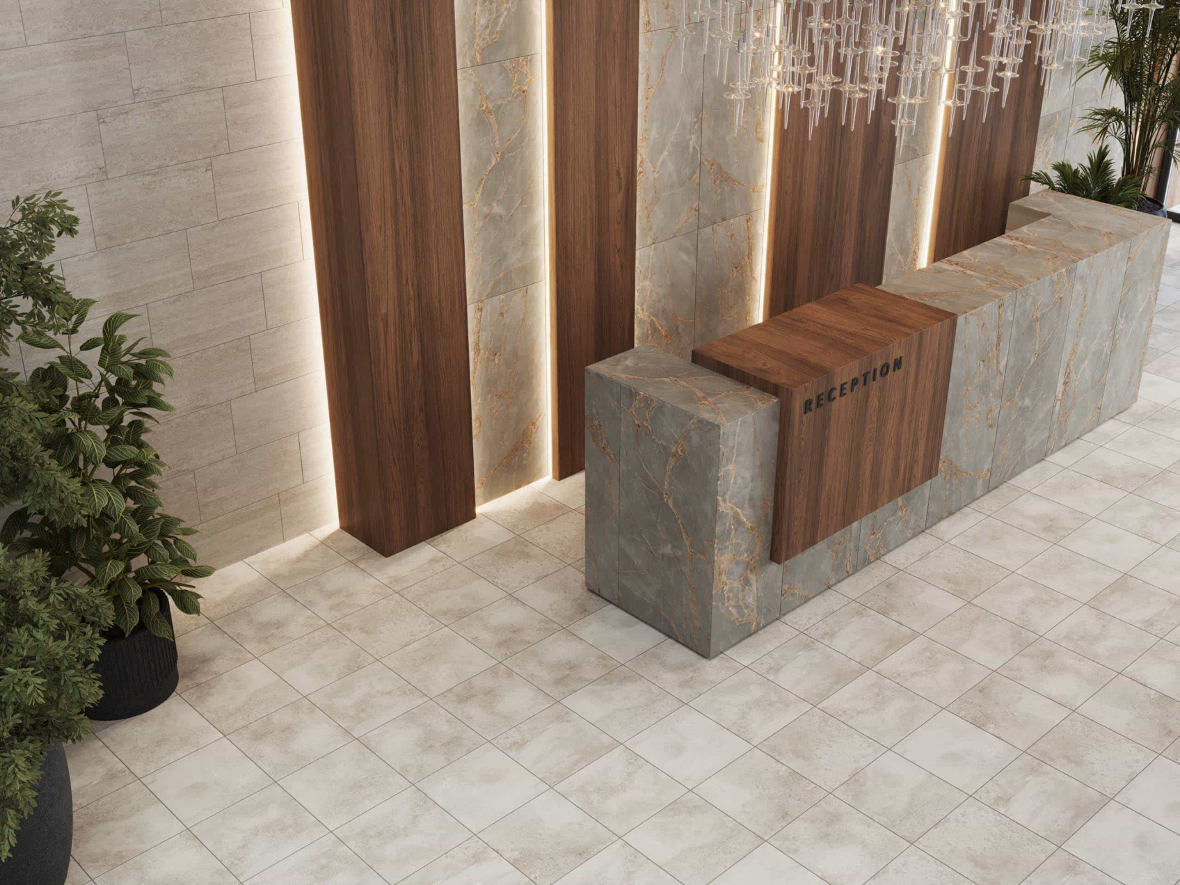 Керамический гранит Estima Intense Grey IN01 полированный 60x120x9