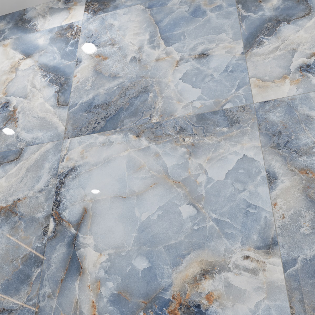 Керамогранит Royce Persian Blue R_PR1015 полированный