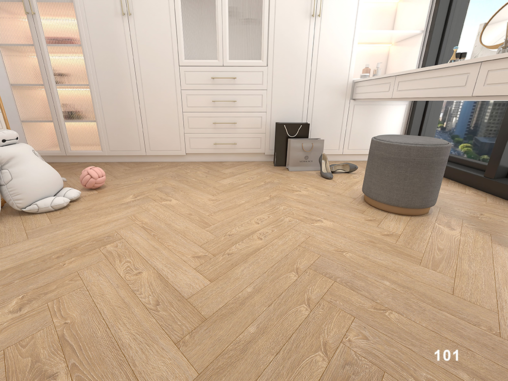 Ламинат WoodStyle Arrow 101 Дуб Юми 600*100*12