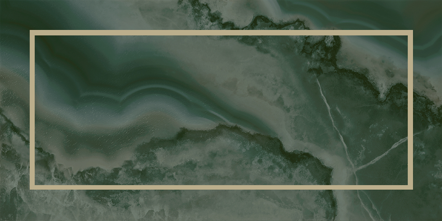 Керамический декор Kerama Marazzi Сеттиньяно OS\C275\19077 зеленый глянцевый 9,9x20