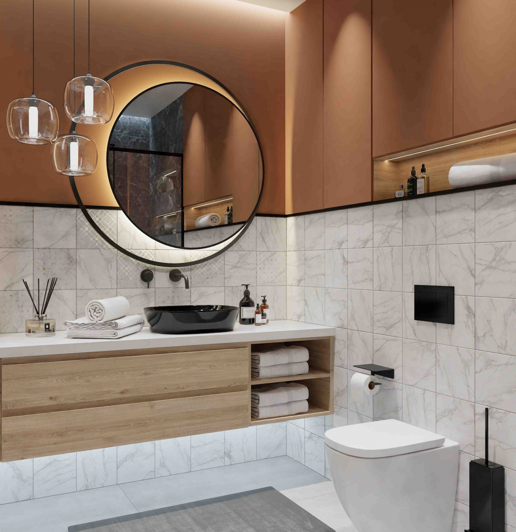 Керамическая плитка Axima Сага светлая 20x20