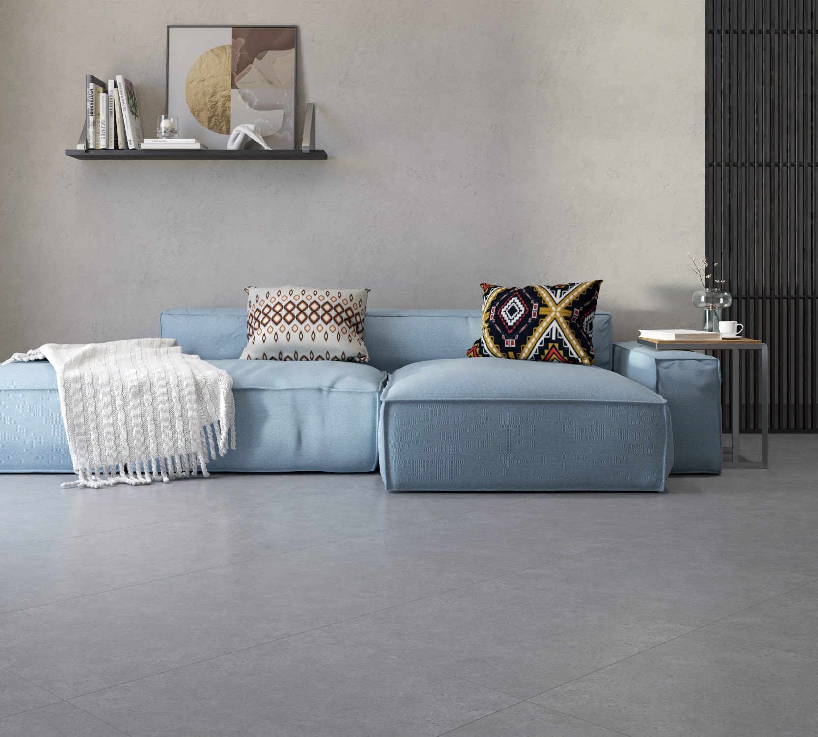 Керамический гранит Primavera Ранера серый Matt 60x60 NG138