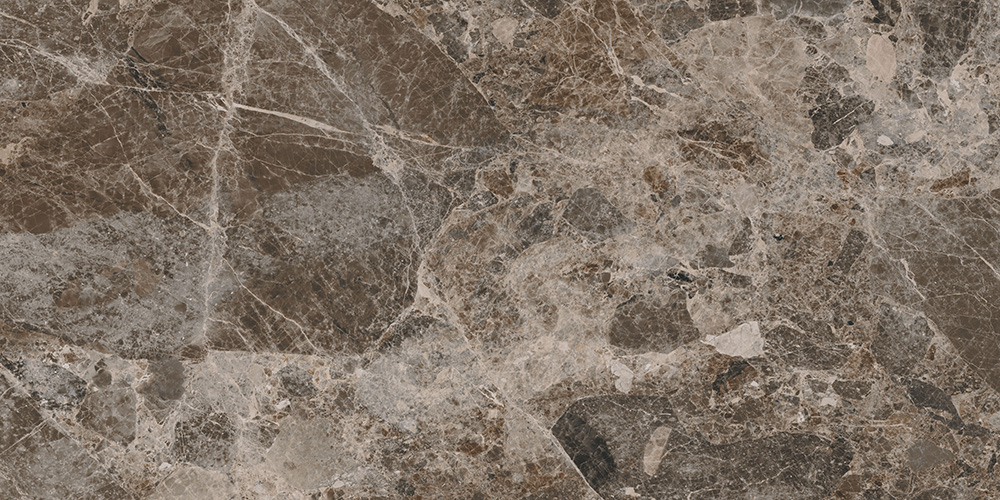 Керамический гранит Vitra MarbleS Эмперадор Коричневый Лаппато 60х120 K948092LPR