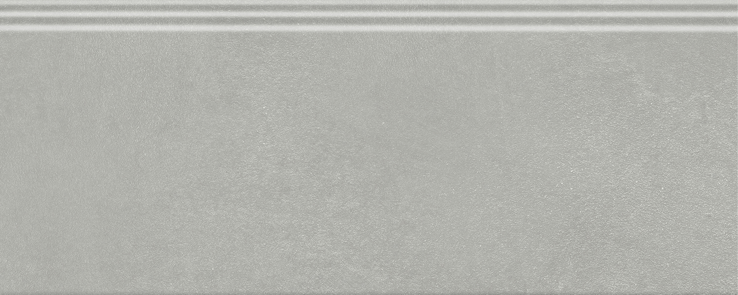 Керамический плинтус Kerama Marazzi Чементо FMF016R серый матовый обрезной 30x12 в Уфе — купить с доставкой | Nova