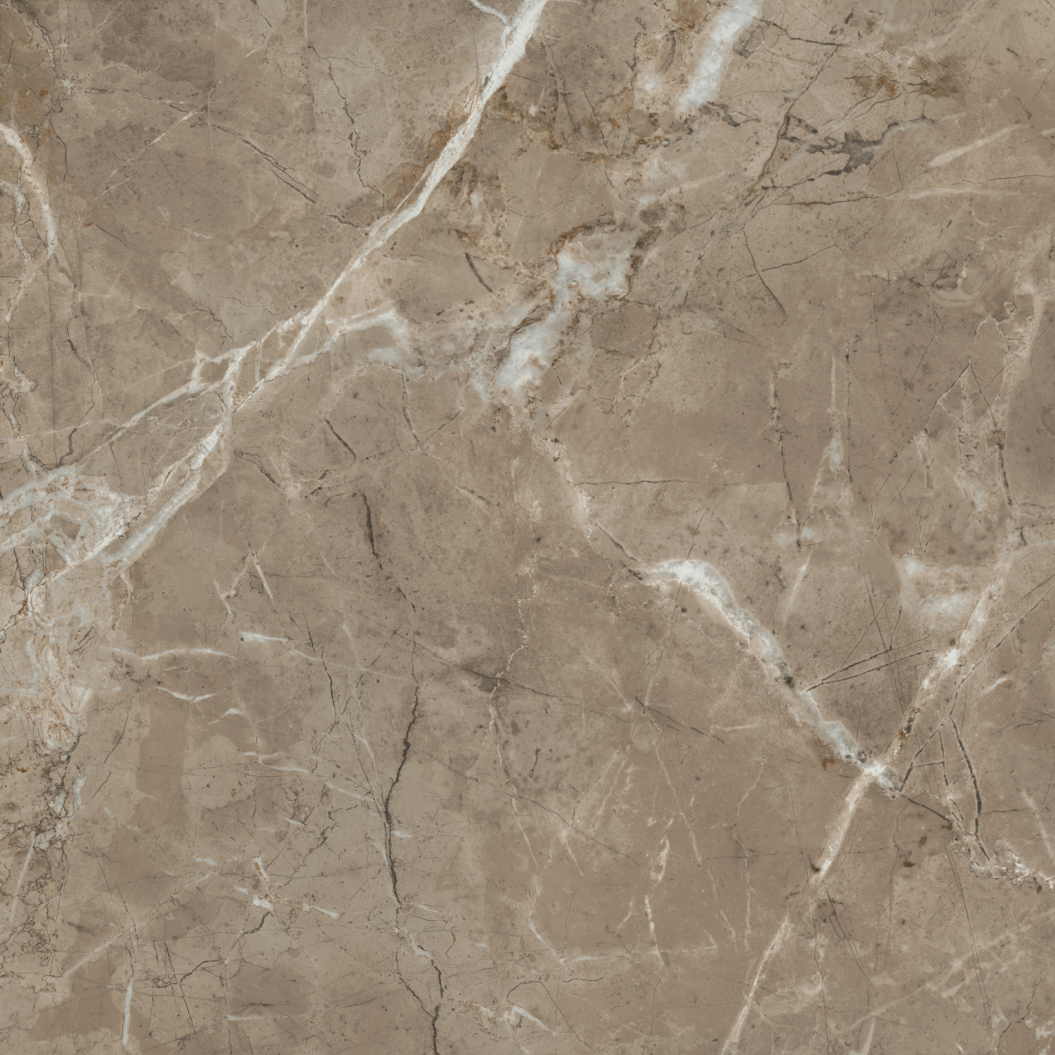 Керамический гранит Kerama Marazzi Серенада SG654122R бежевый темный лаппатированный обрезной 60х60