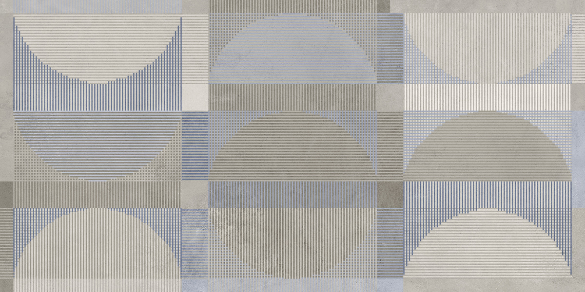 Керамический гранит Meissen Keramik Vision многоцветный 44.8x89.8