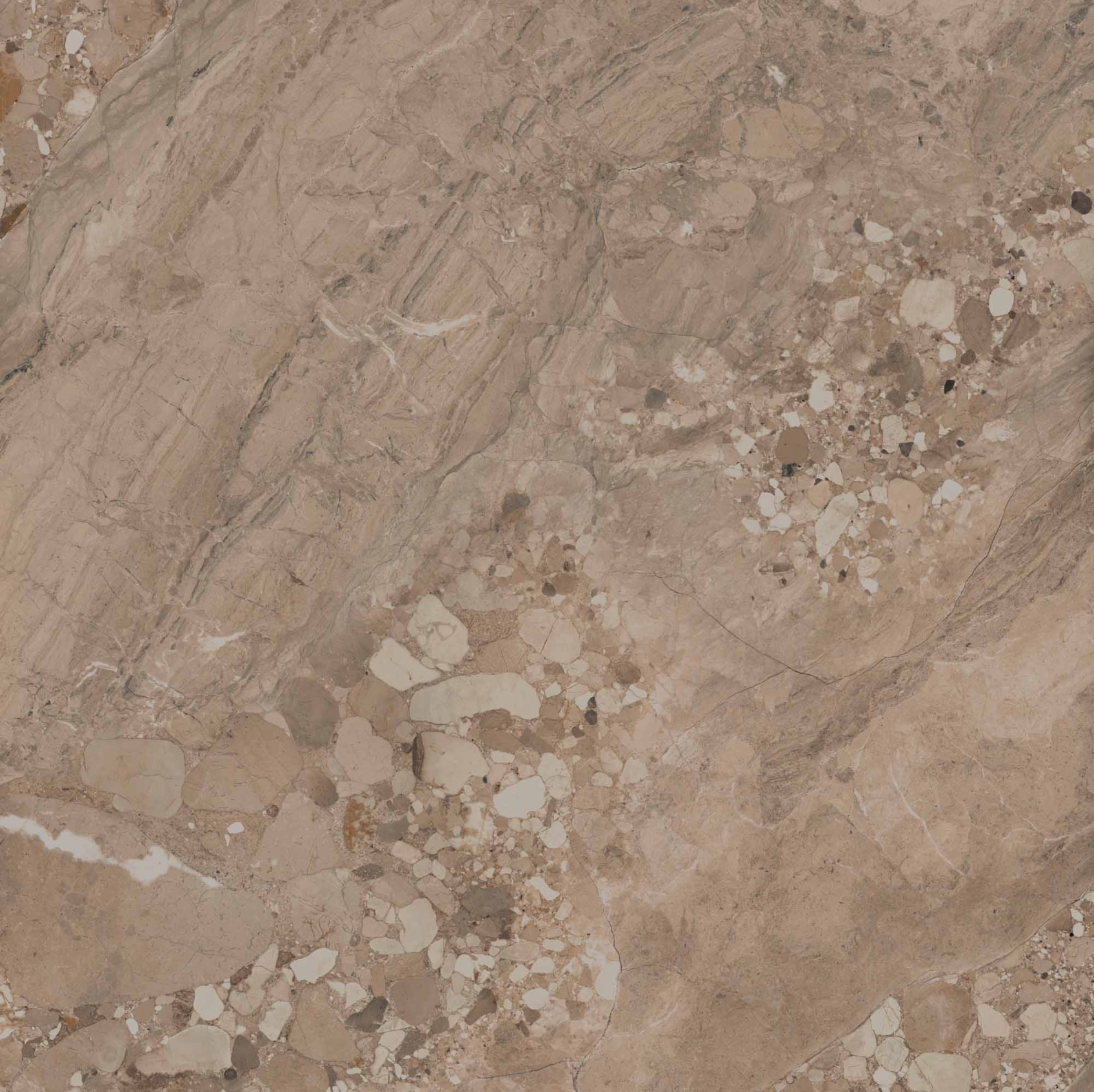 Керамический гранит Estima Oceanmist OM03 Brown неполированный 80x80