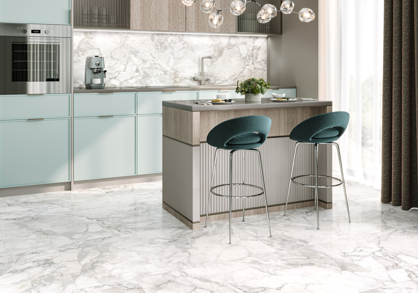 Керамический гранит New Trend Imagine Light полированный 60х120 60120IMA05P