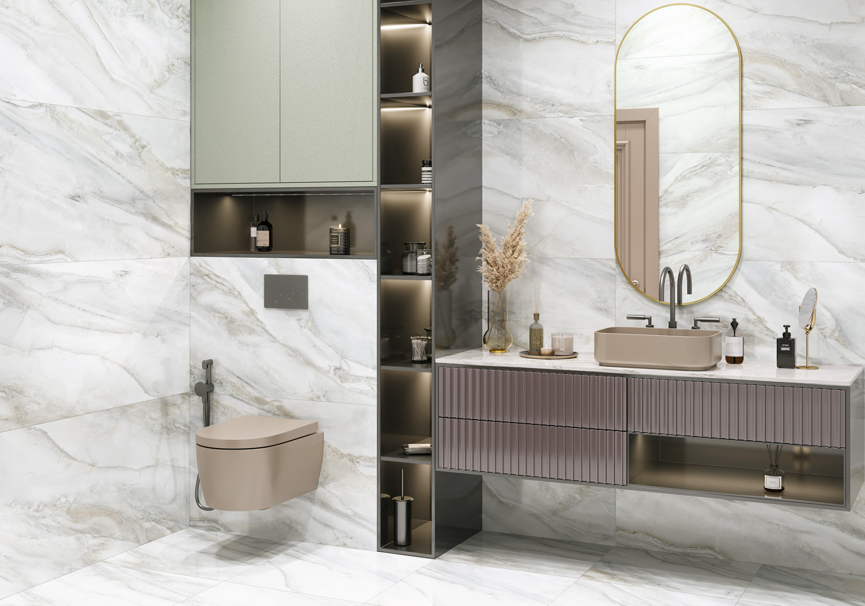 Керамический гранит Limestone полированный 60х60 6060LMS01P