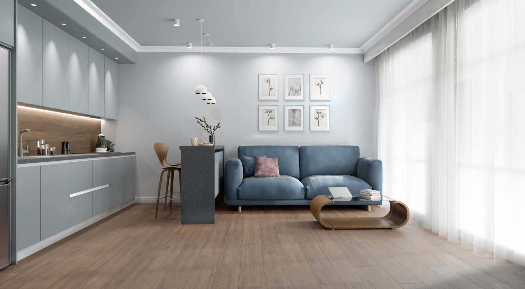 Керамический гранит Primavera Classic Wood Mocha 20х120 WD108