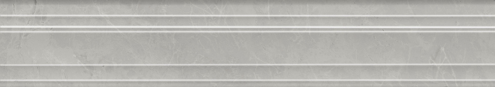 Керамический бордюр Kerama Marazzi Риальто серый светлый глянцевый обрезной 40x7.3 в Уфе — купить с доставкой | Nova