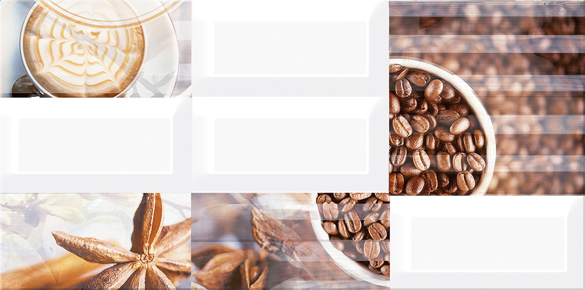 Керамический декор Azori Вог Арабика 20,1x40,5