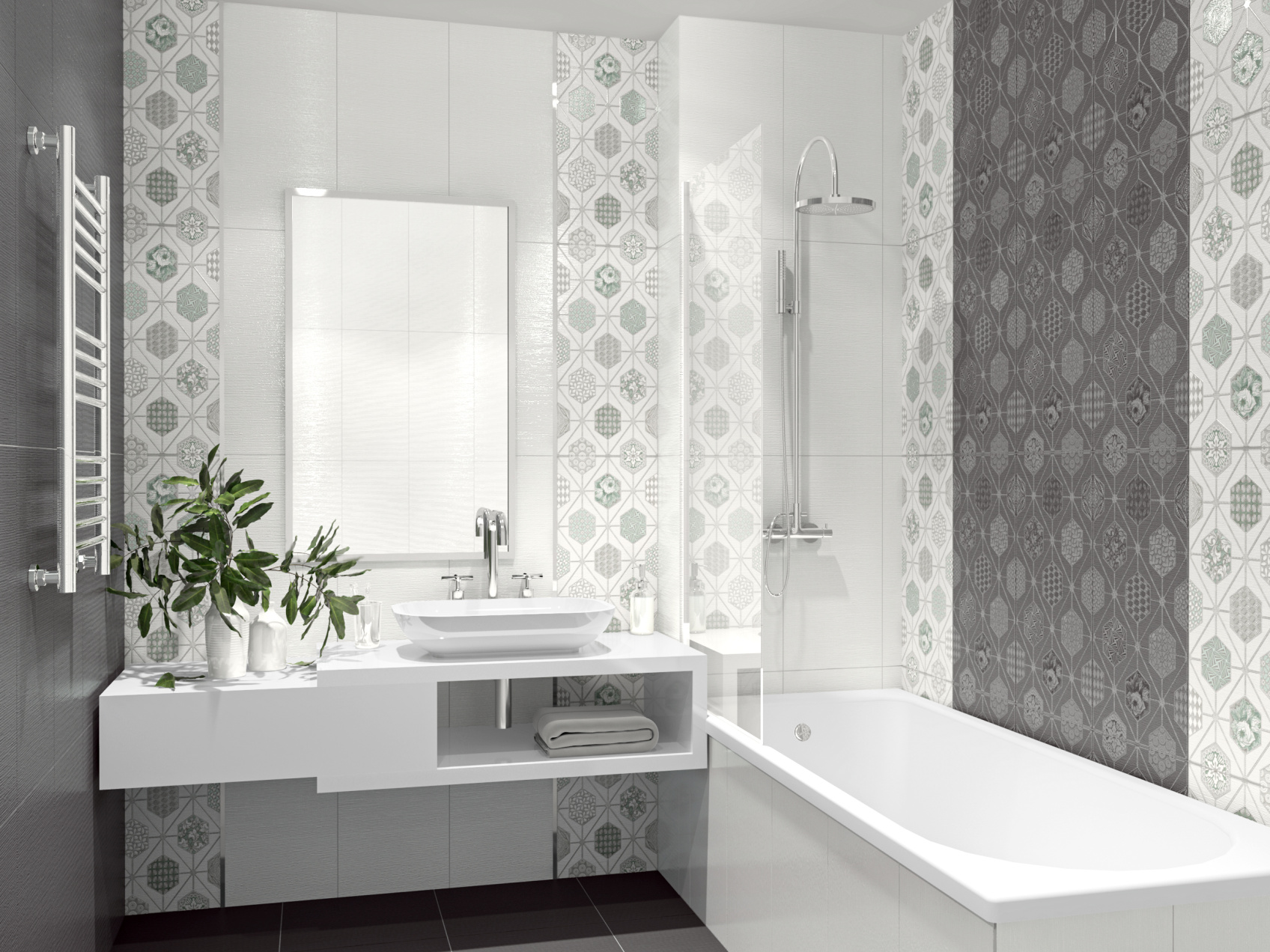 Керамическая плитка Azori Devore Light 31,5x63,0