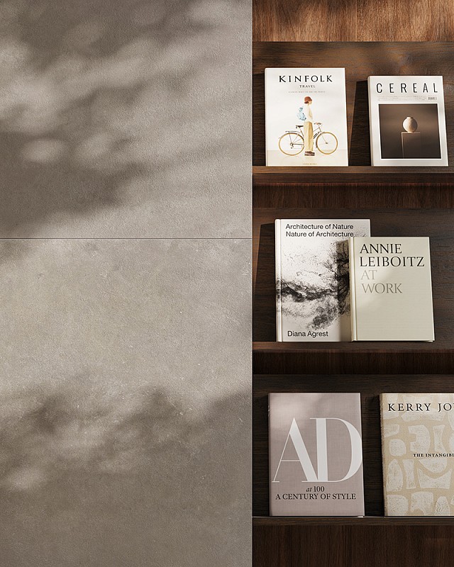 Керамический гранит Vitra CementBase K948557R Серый Матовый 60х120